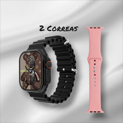 Reloj Inteligente con 2 Correas Intercambiables